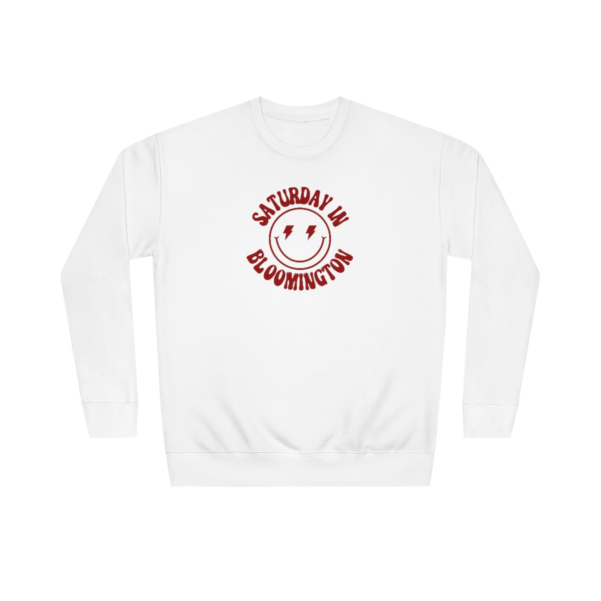 Smiley Bloomington Crew Sweatshirt - GG - CH