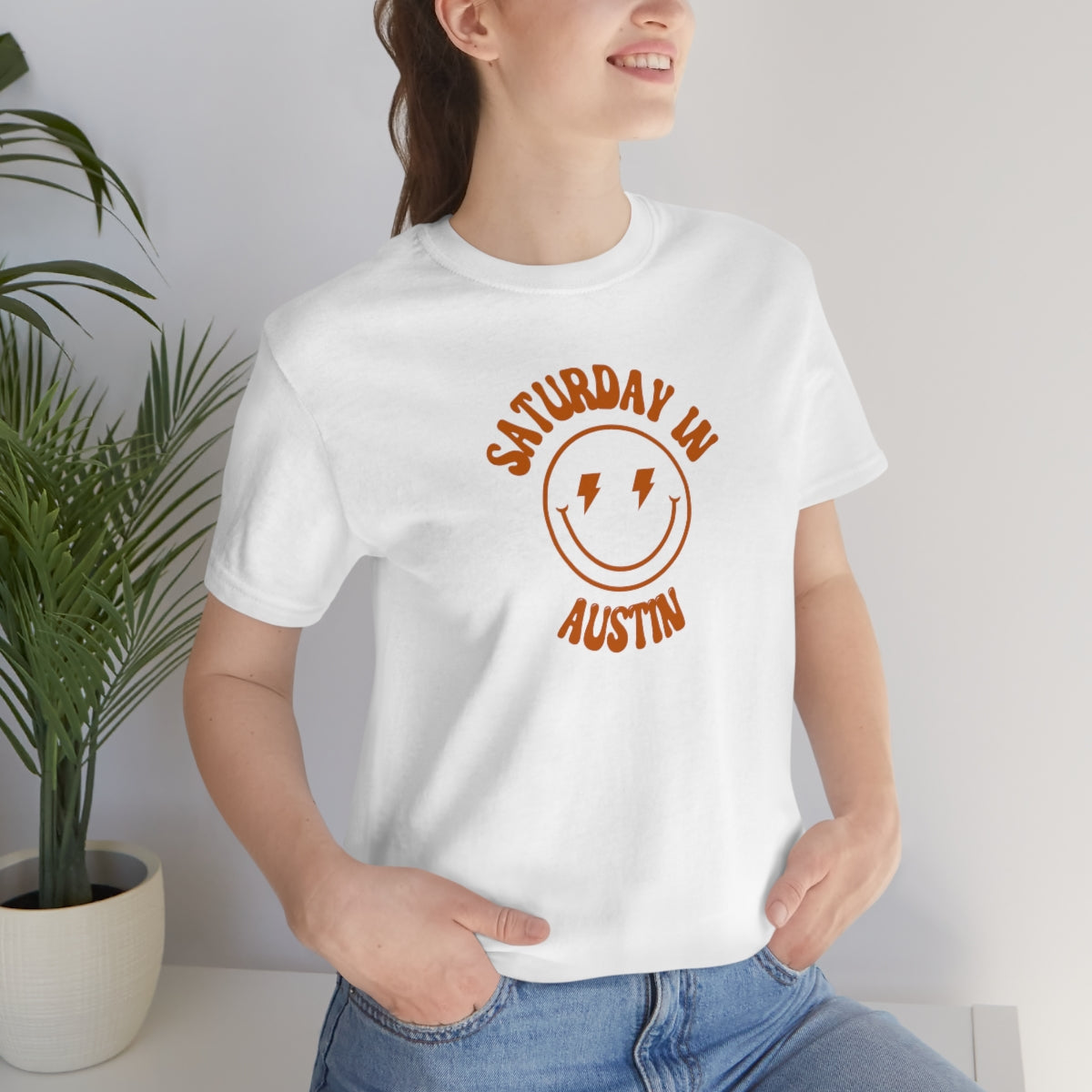 Smiley Austin Short Sleeve Tee - GG