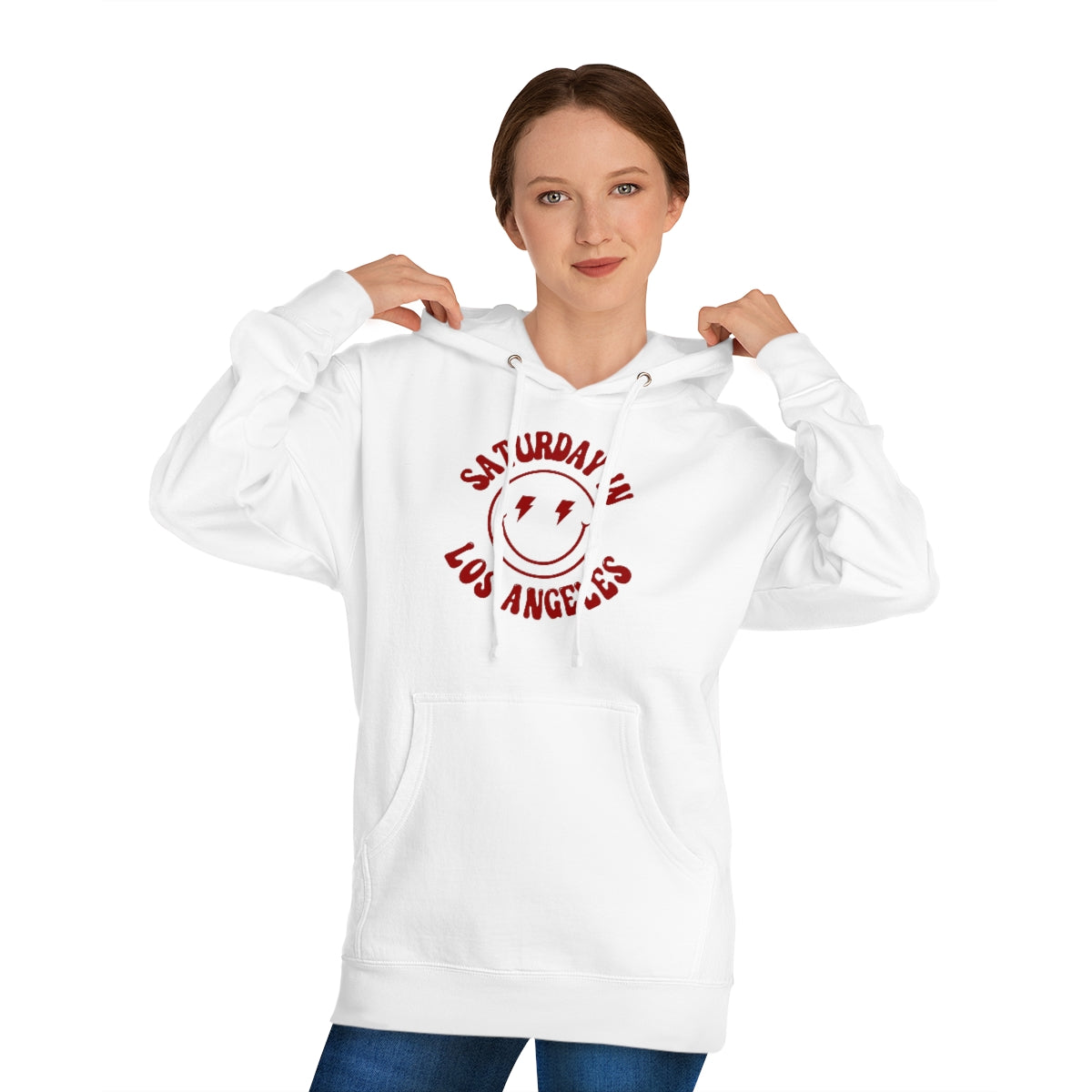 Smiley LA Hooded Sweatshirt - GG - ITC