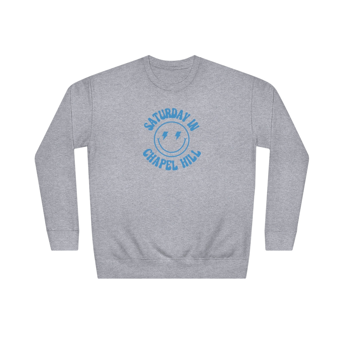 Smiley Chapel Hill Crew Sweatshirt - GG - CH