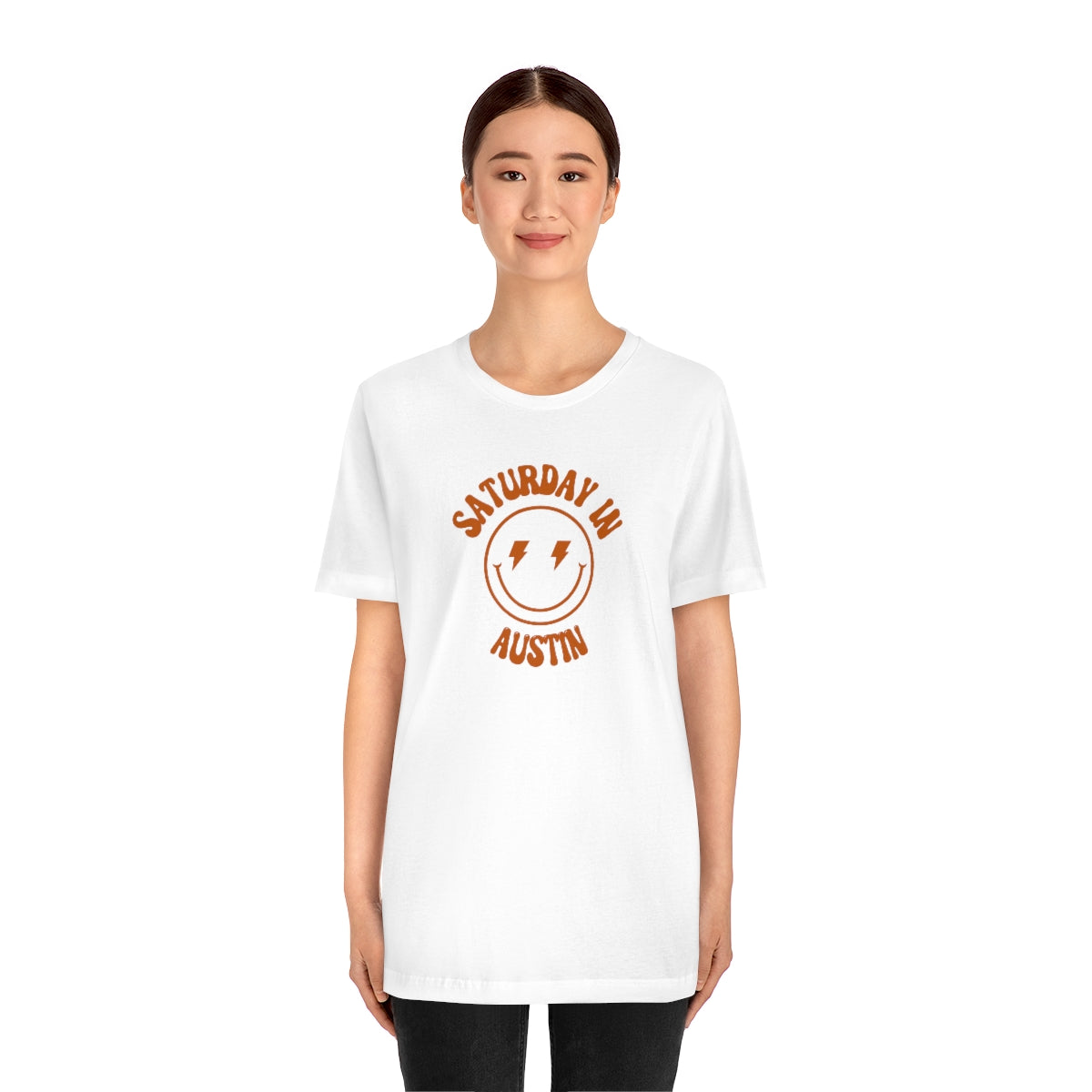 Smiley Austin Short Sleeve Tee - GG