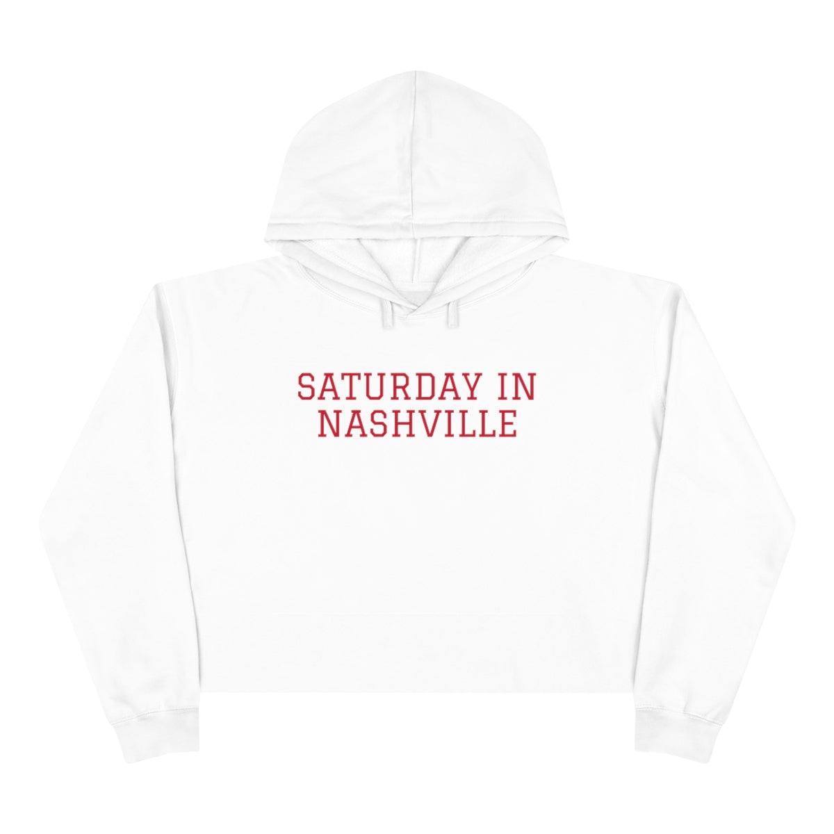 Belmont Crop Hoodie - GG