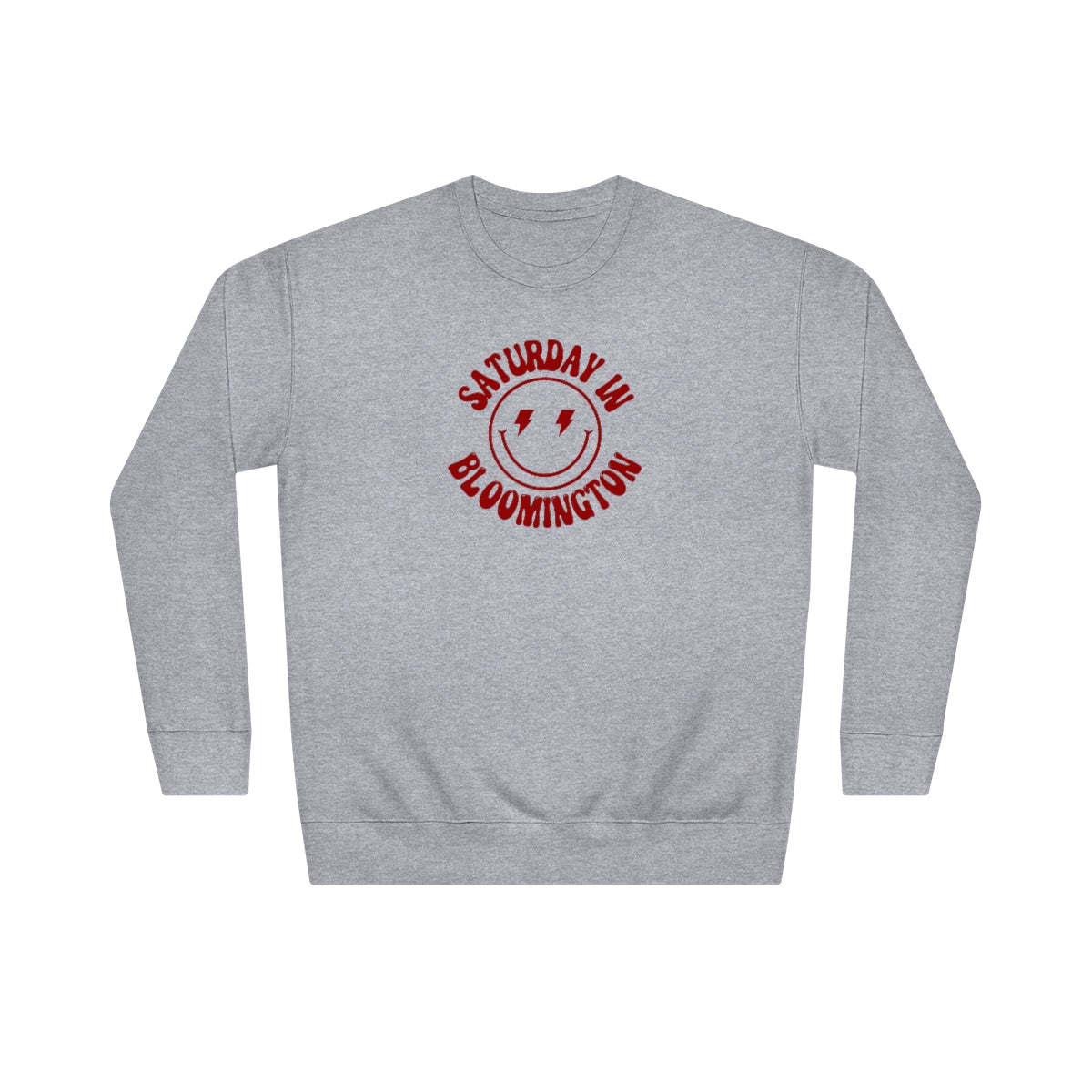 Smiley Bloomington Crew Sweatshirt - GG - CH