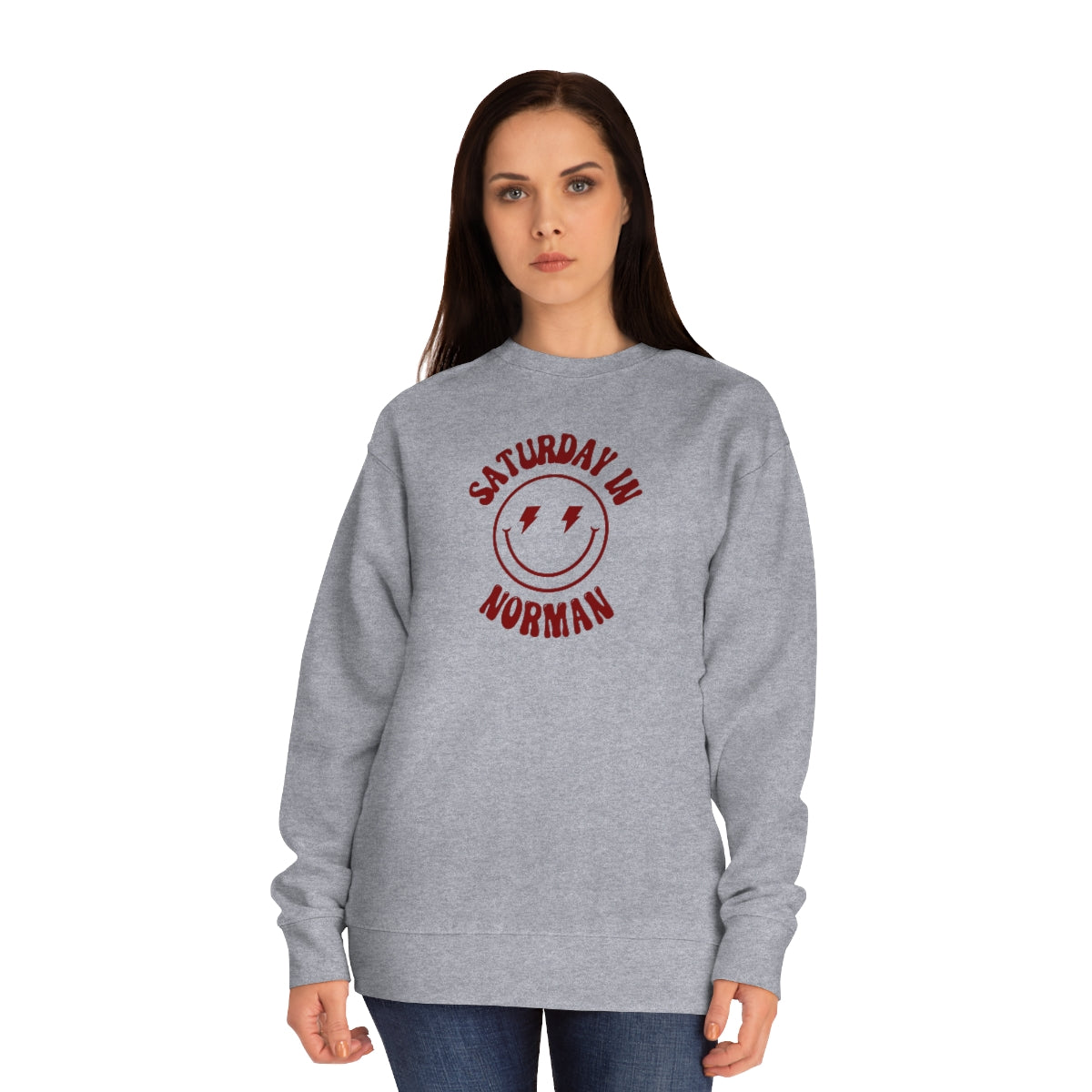 Smiley Norman Crew Sweatshirt - GG - CH
