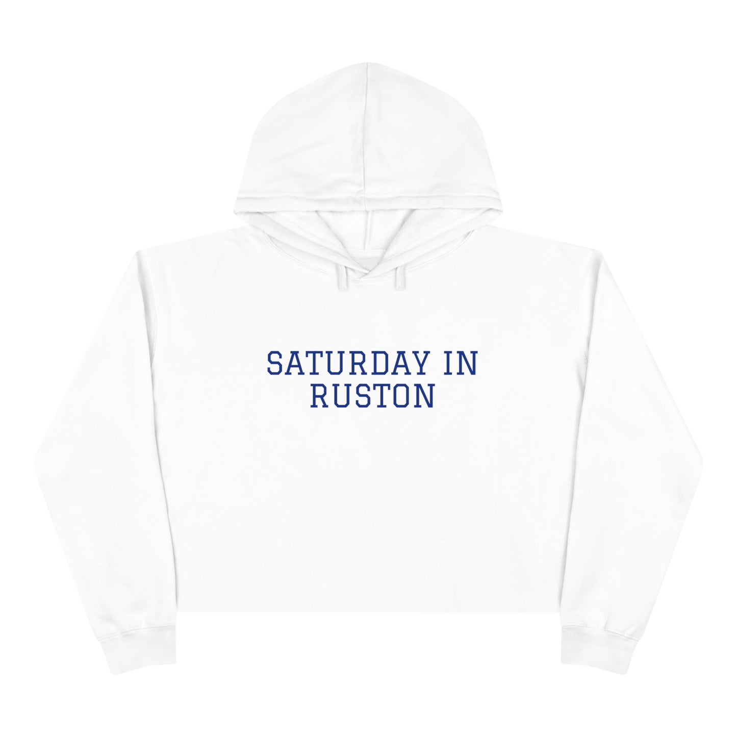 LA Tech Crop Hoodie - GG