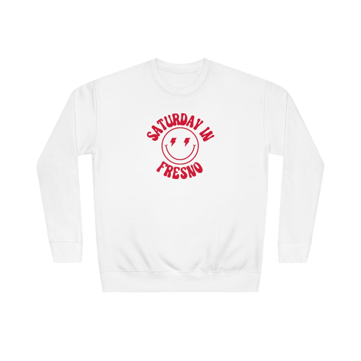 Smiley Fresno Crew Sweatshirt - GG - CH