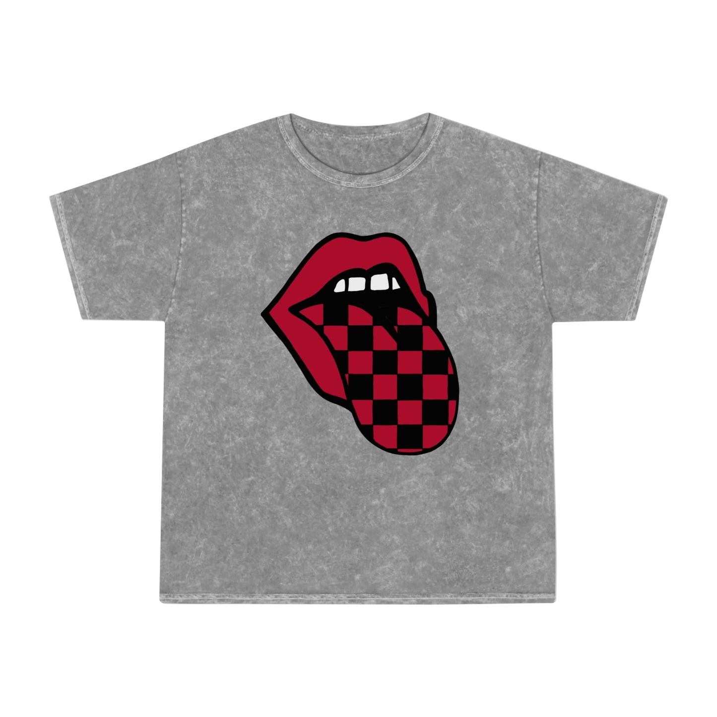 Red/Black Retro Tongue Tee - Medium - GG