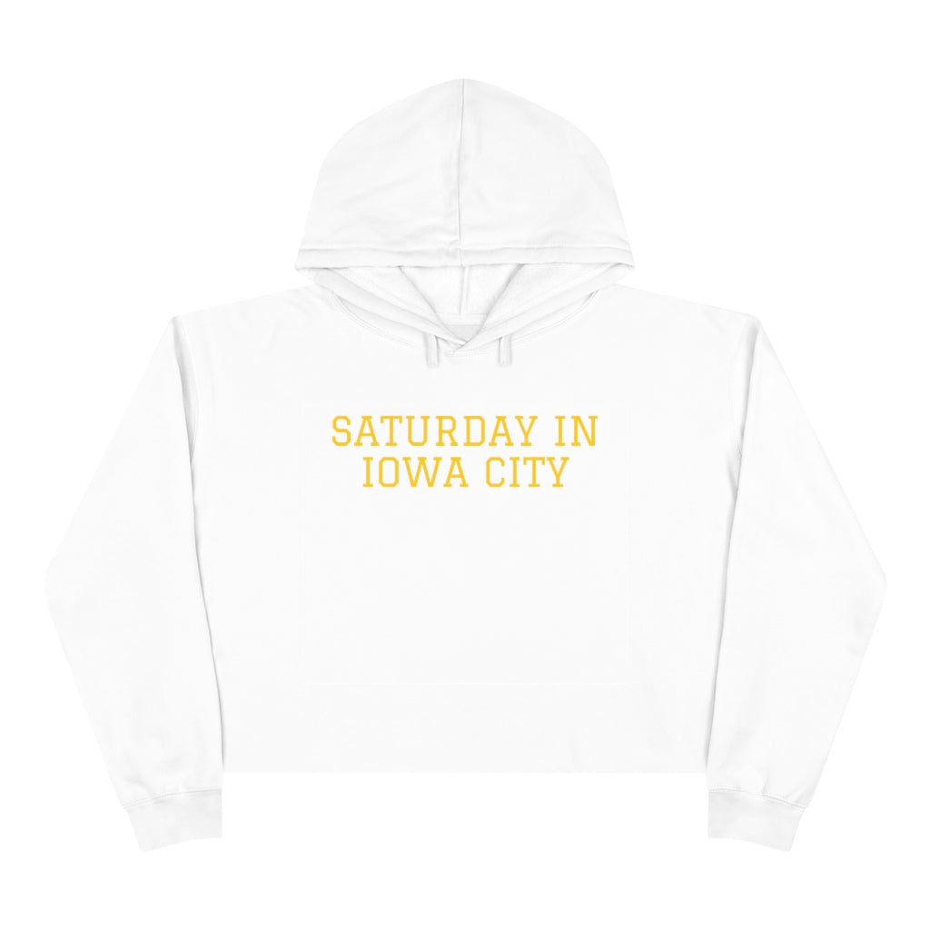 Iowa Crop Hoodie - GG