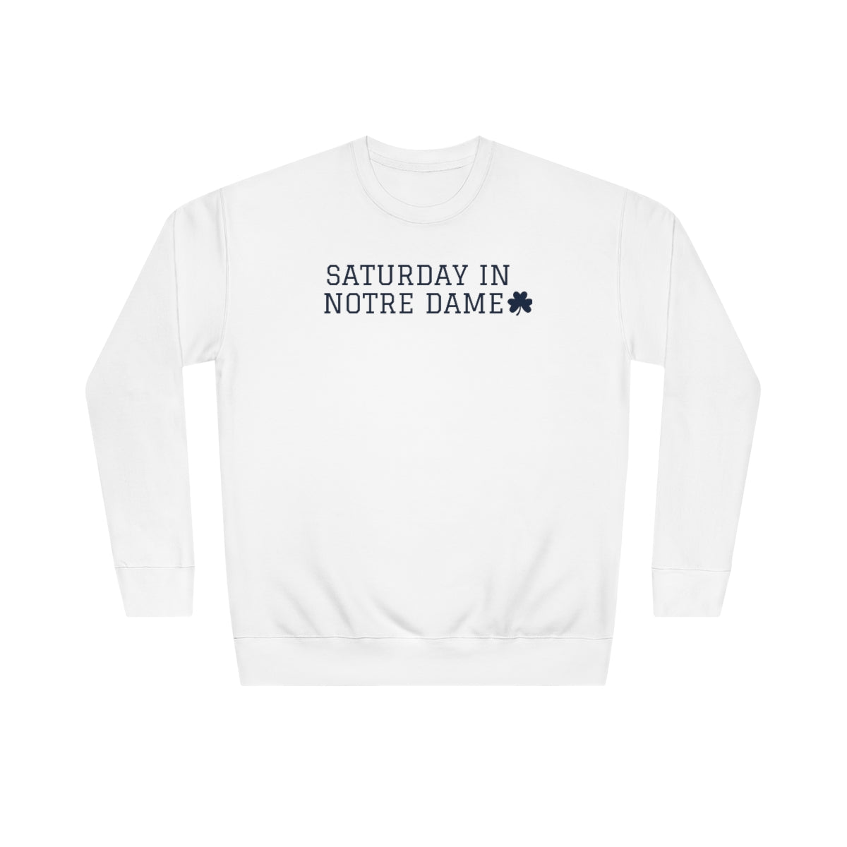 Shamrock Notre Dame Crew Sweatshirt - GG - CH