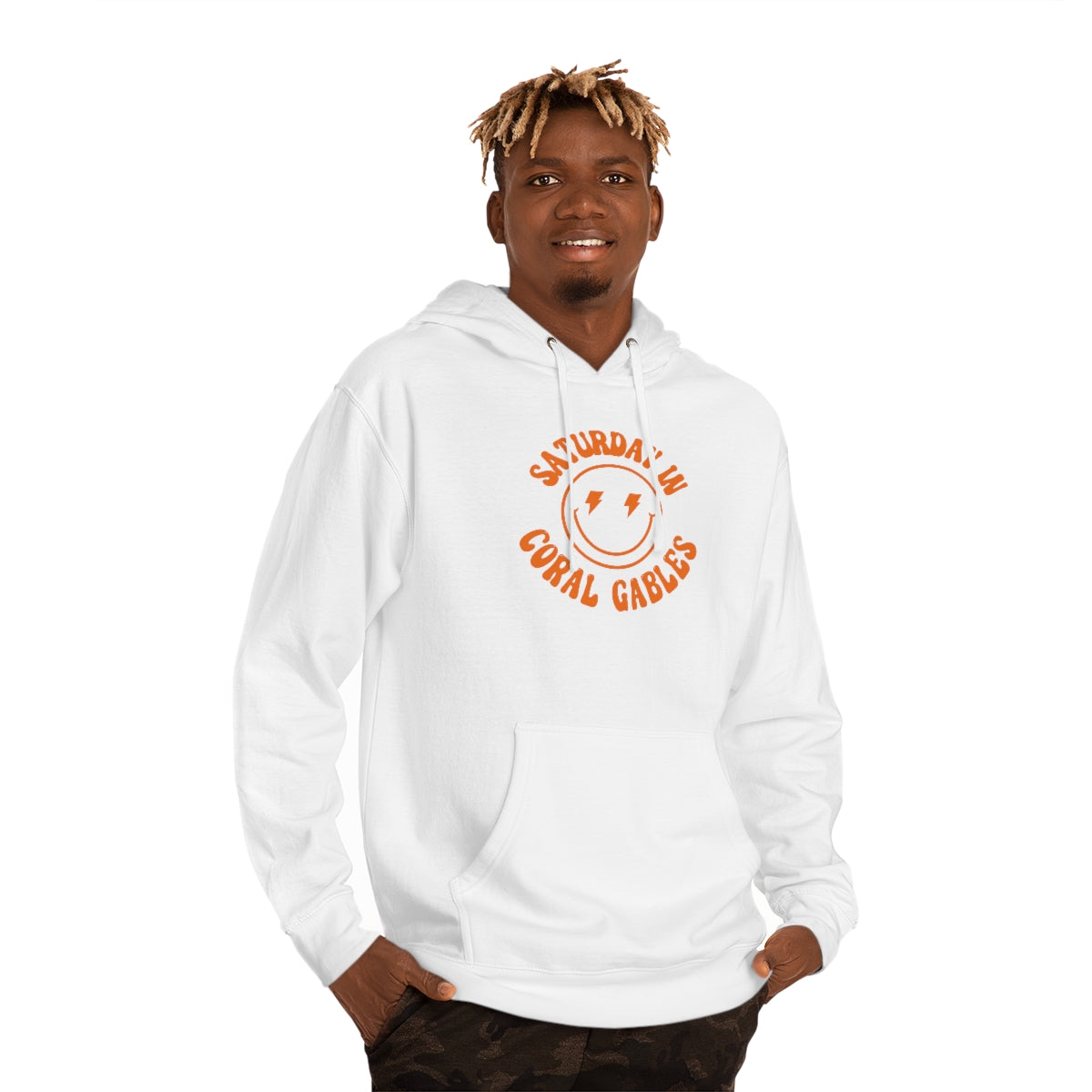 Smiley Coral Gables Hooded Sweatshirt - GG - ITC