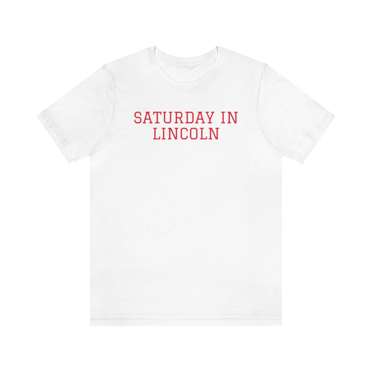 Nebraska Short Sleeve Tee - GG