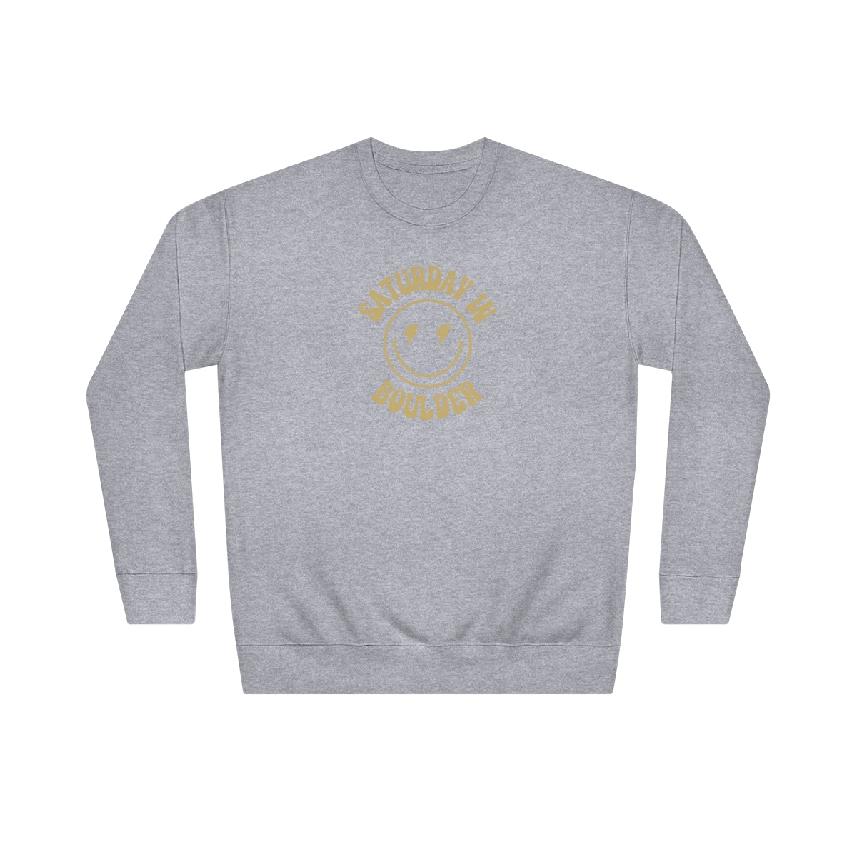 Smiley Boulder Crew Sweatshirt - GG - CH