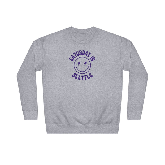 Smiley Seattle Crew Sweatshirt - GG - CH