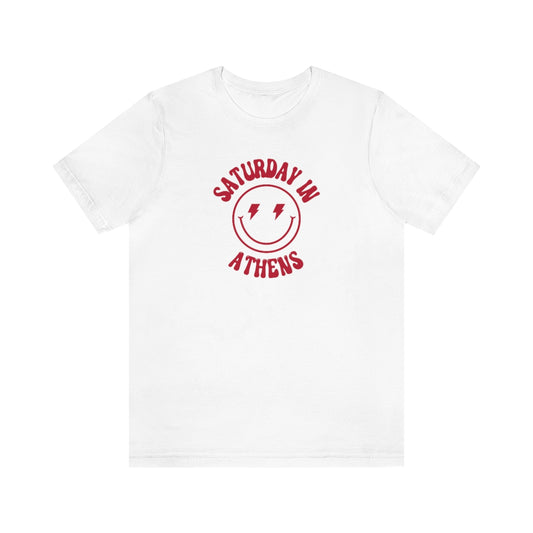 Smiley Athens Short Sleeve Tee - GG