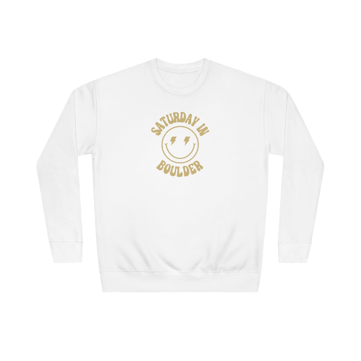 Smiley Boulder Crew Sweatshirt - GG - CH