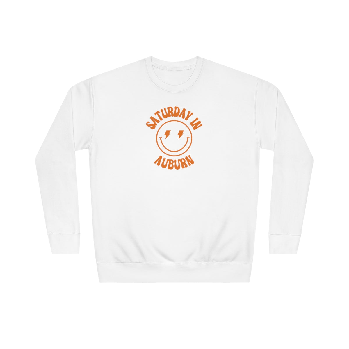 Smiley Auburn Crew Sweatshirt - GG - CH