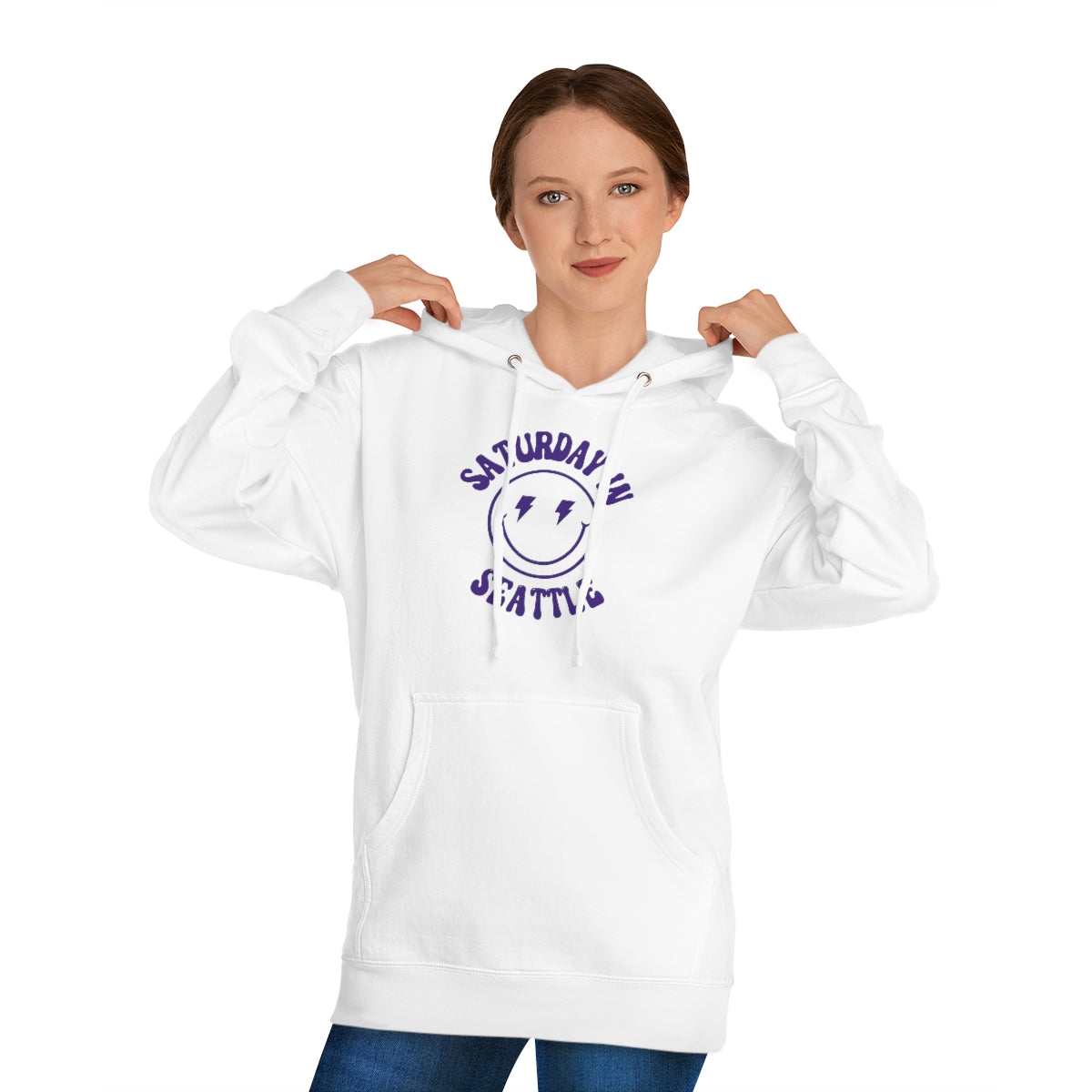 Smiley Seattle Hooded Sweatshirt - GG - ITC