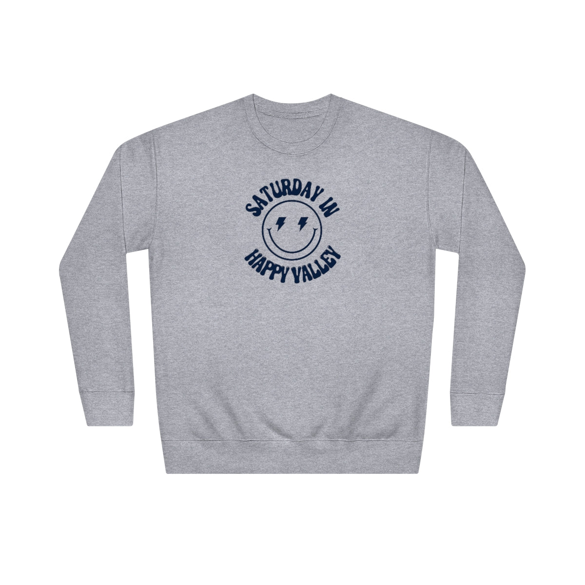 Smiley Happy Valley Crew Sweatshirt - GG - CH